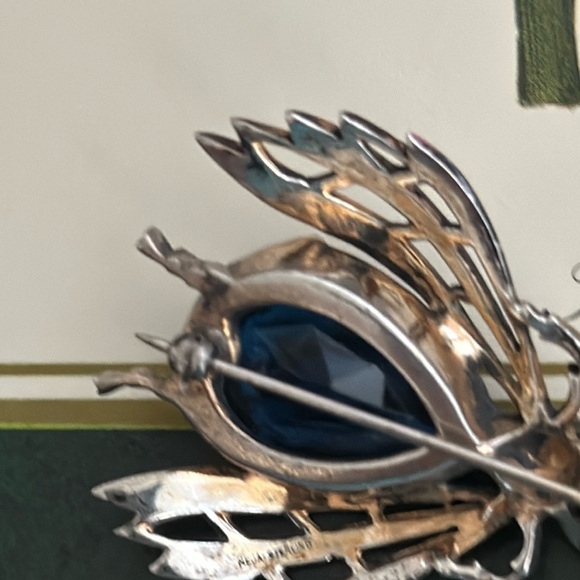 Reja Sterling Bug Brooch - 1 3/4” x 1 3/4” 1940’s - Picture 5 of 6